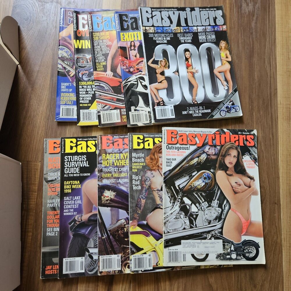 10-1998 Easyrider Magazine....missing Jan & Dec